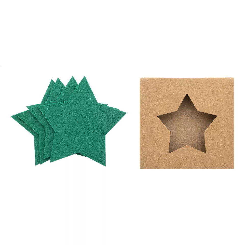 Vagnes groen  RPET Kerst achtbaan set 