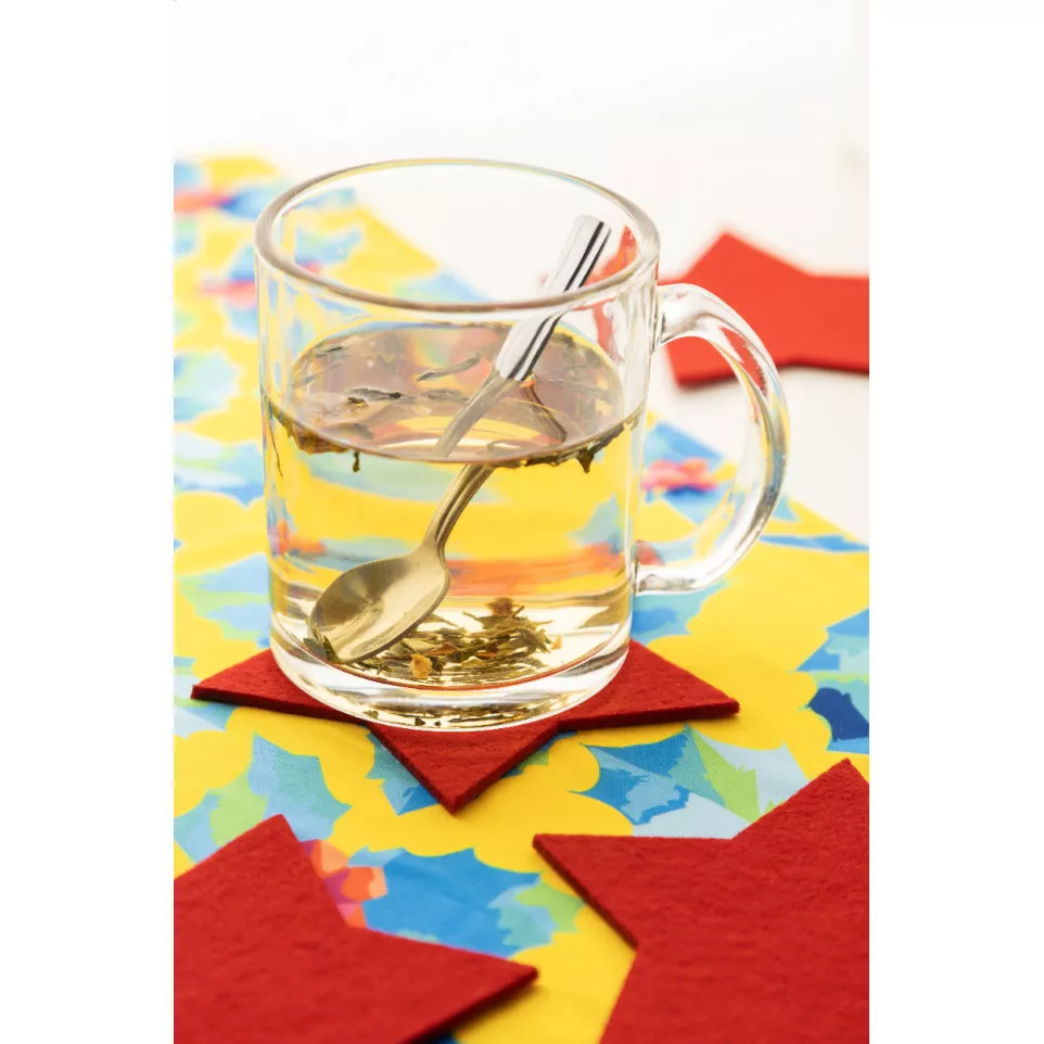 Vagnes red  RPET Christmas coaster set 