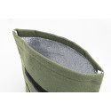 Rekan Cool groen  gerecyclede canvas koeler tas 