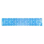 PrinTable L white  custom RPET table runner 