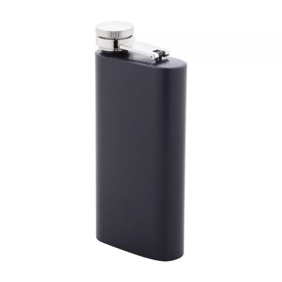Cabot dark blue  RSS hip flask 