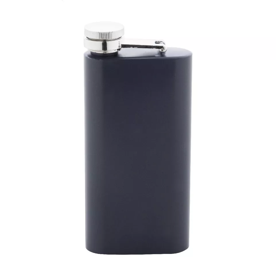 Cabot dark blue  RSS hip flask 