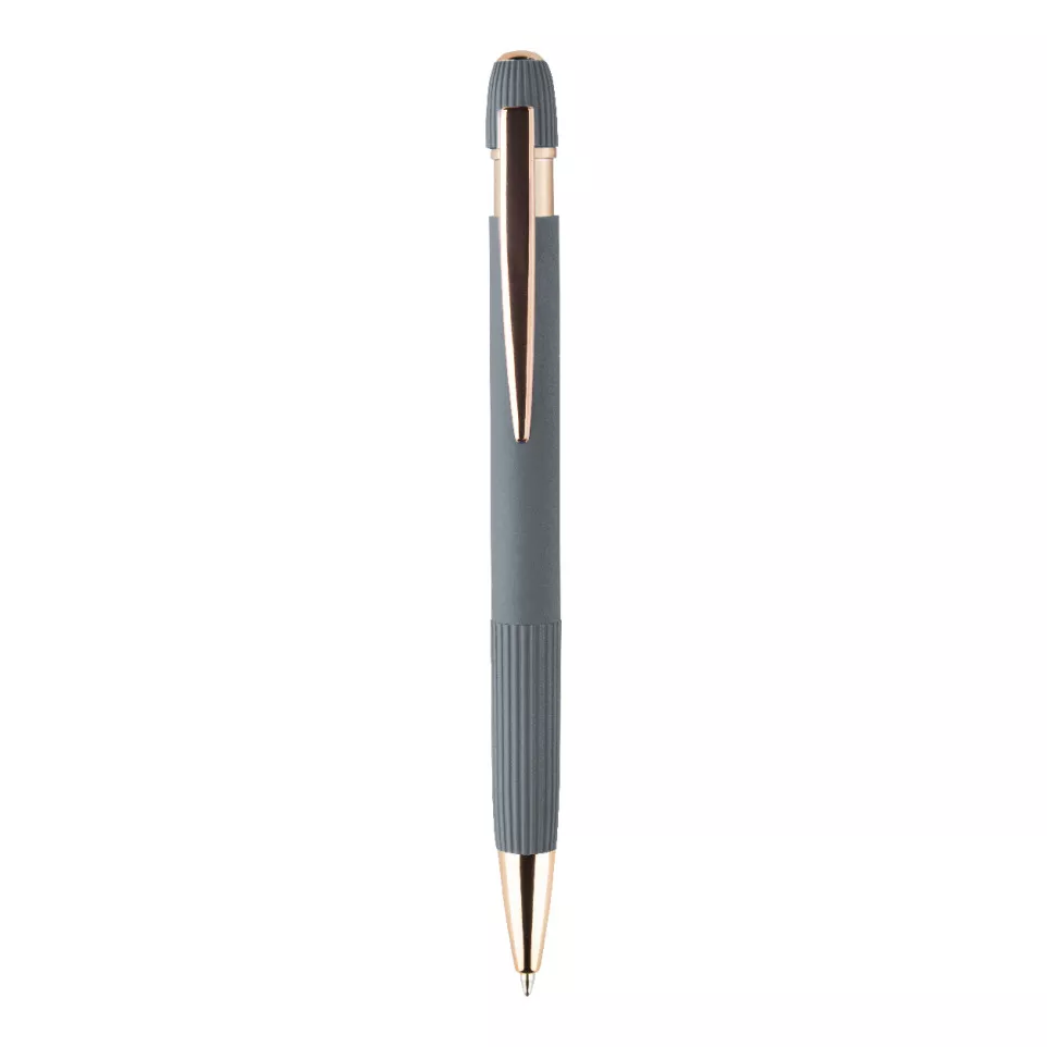 Rozubi gris clair  stylo bille tactile 