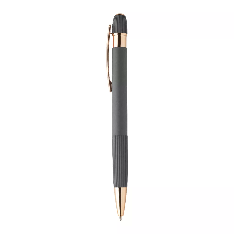 Rozubi gris clair  stylo bille tactile 