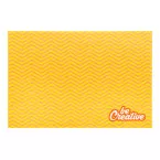 CreaFelt Dine wit  aangepaste RPET placemat 