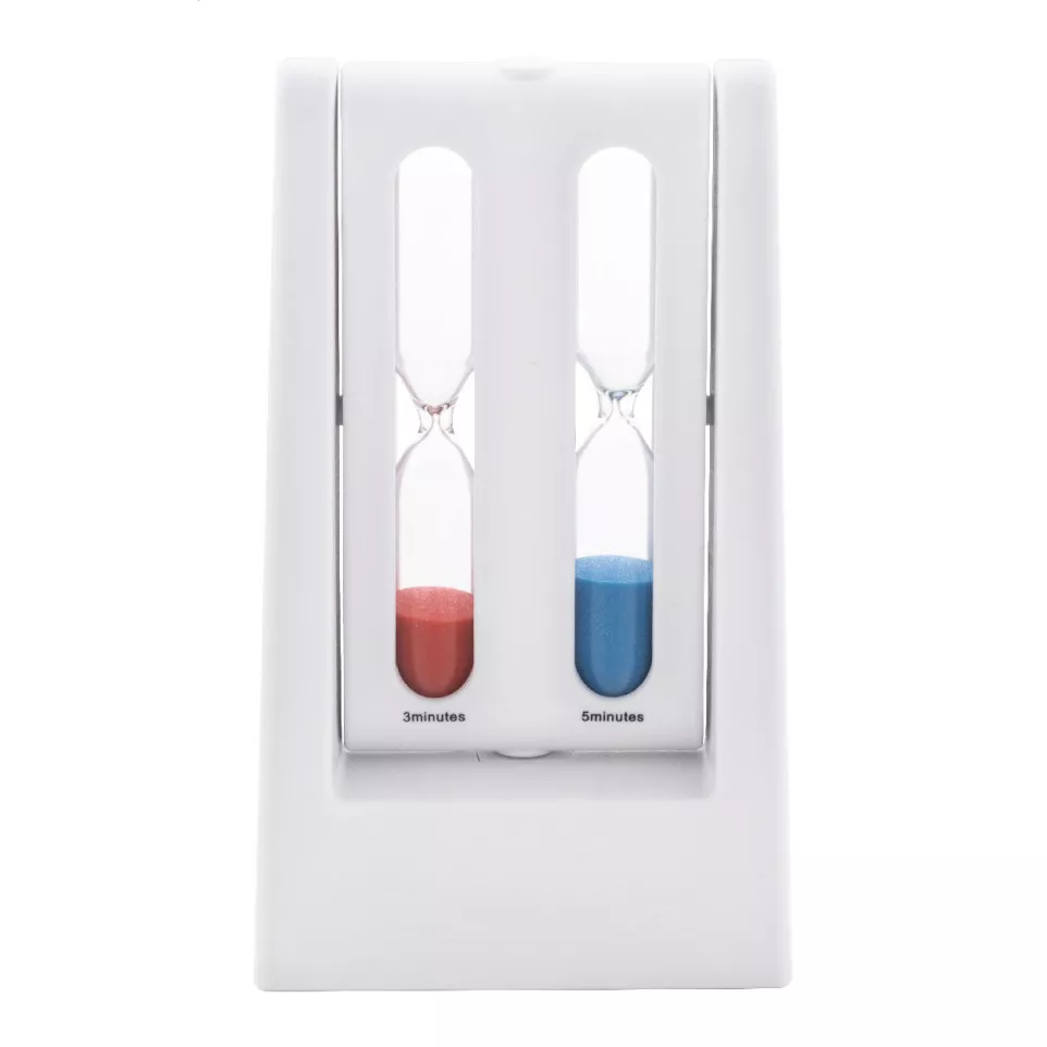 Bitemp white  RABS sand timer 