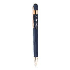 Rozubi bleu foncé  stylo bille tactile 