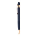 Rozubi bleu foncé  stylo bille tactile 