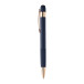 Rozubi bleu foncé  stylo bille tactile 