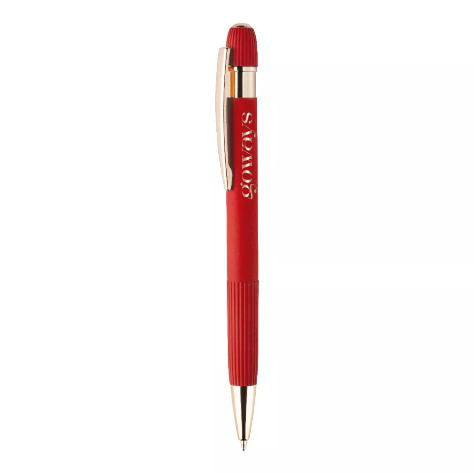 Rozubi rouge  stylo bille tactile 