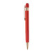 Rozubi rouge  stylo bille tactile 