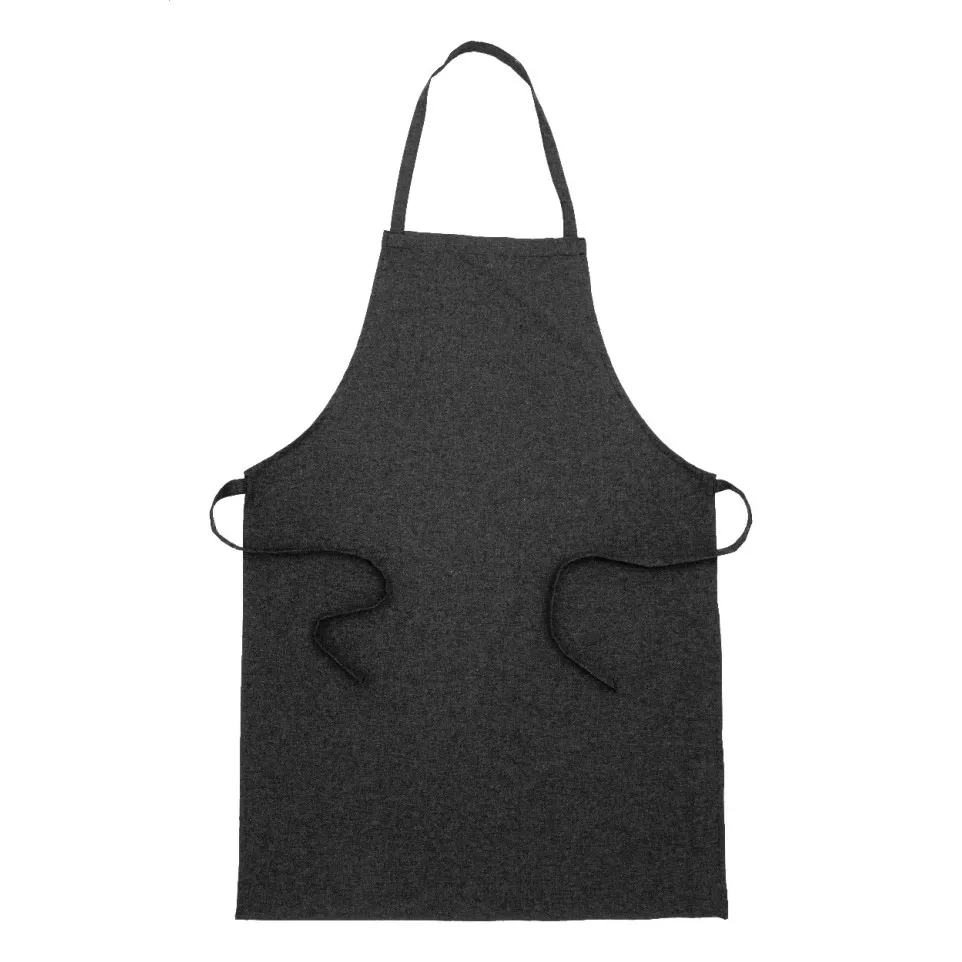 Chepex black  recycled cotton apron 