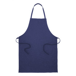 Chepex dark blue  recycled cotton apron 
