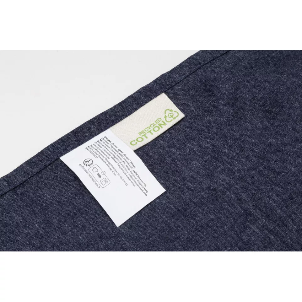 Chepex dark blue  recycled cotton apron 