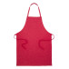 Chepex red  recycled cotton apron 