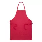 Chepex red  recycled cotton apron 