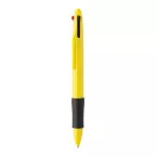 Quattro jaune  stylo bille 4 couleurs RABS 
