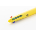 Quattro yellow  RABS 4-colour ballpoint pen 