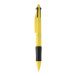 Quattro yellow  RABS 4-colour ballpoint pen 