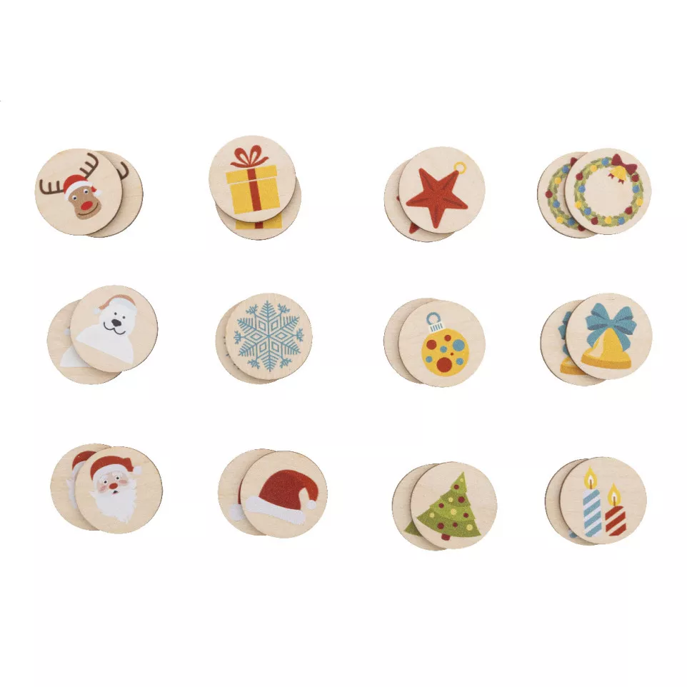 Junoppi naturelle  Jeu memory Noël 