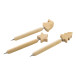 Xoom natural  Christmas ballpoint pen, Santa hat 