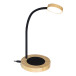 SipLight naturelle noir Lampe de table chauffe-tasse 