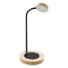 SipLight naturelle noir Lampe de table chauffe-tasse 