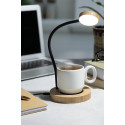 SipLight naturelle noir Lampe de table chauffe-tasse 