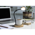 SipLight naturelle noir Lampe de table chauffe-tasse 