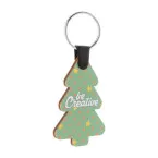 Fjerny Creative naturelle  Porte-clés de Noël personnalisé, arbre de Noël 