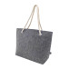 Refelt Beach grijs  RPET strandtas 