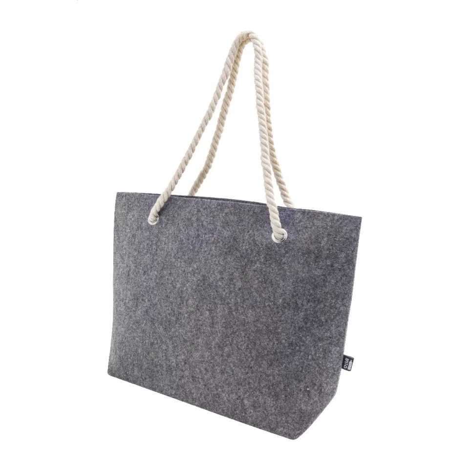 Refelt Beach gris  Sac de plage en RPET 