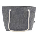 Refelt Beach grey  RPET beach bag 