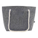 Refelt Beach grey  RPET beach bag 
