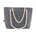 Refelt Beach grey  RPET beach bag 