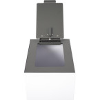 V-Part top met klep voor...