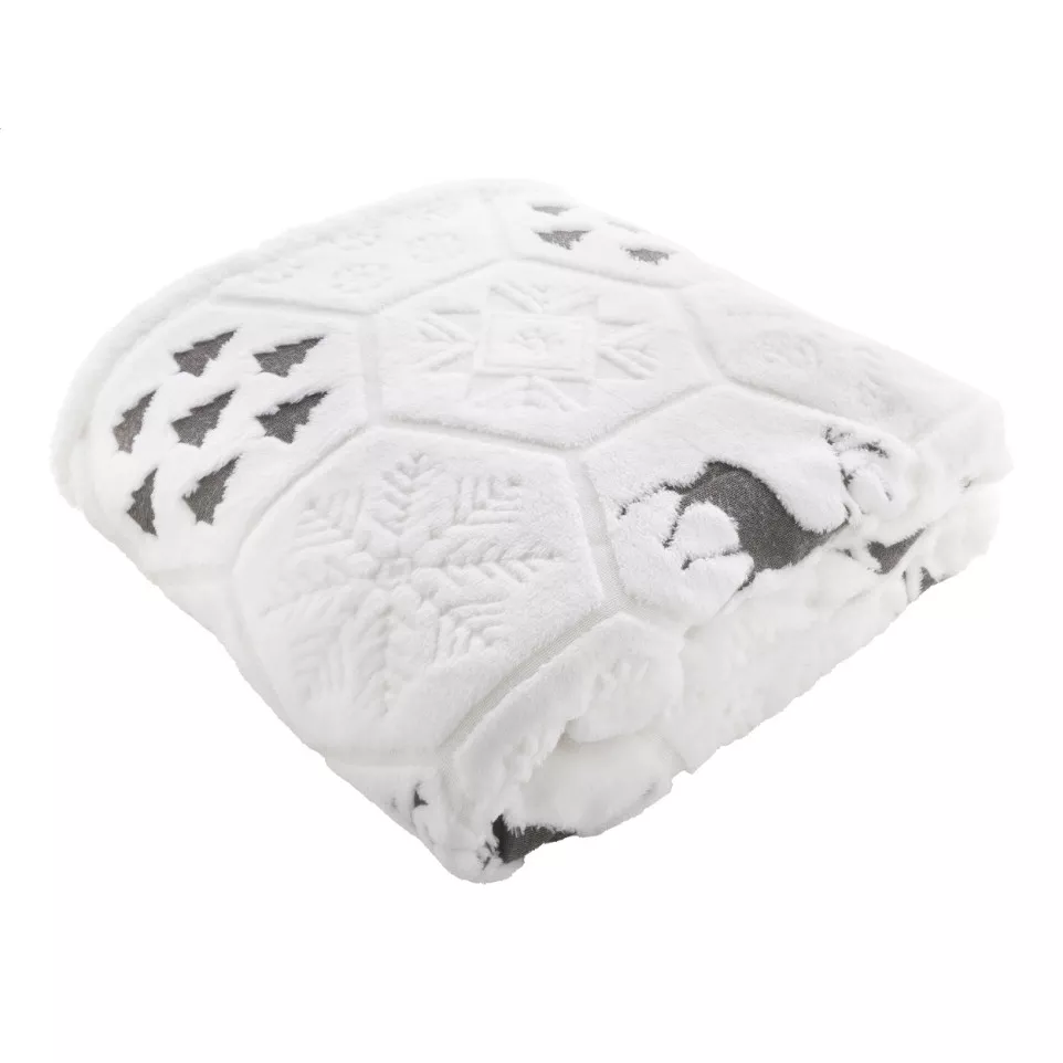 Arsunda gris  Couverture de Noël RPET 