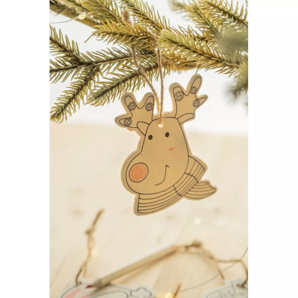 Oppland naturelle  Ornements de sapin...