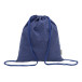 Dropex blue  recycled cotton drawstring bag 