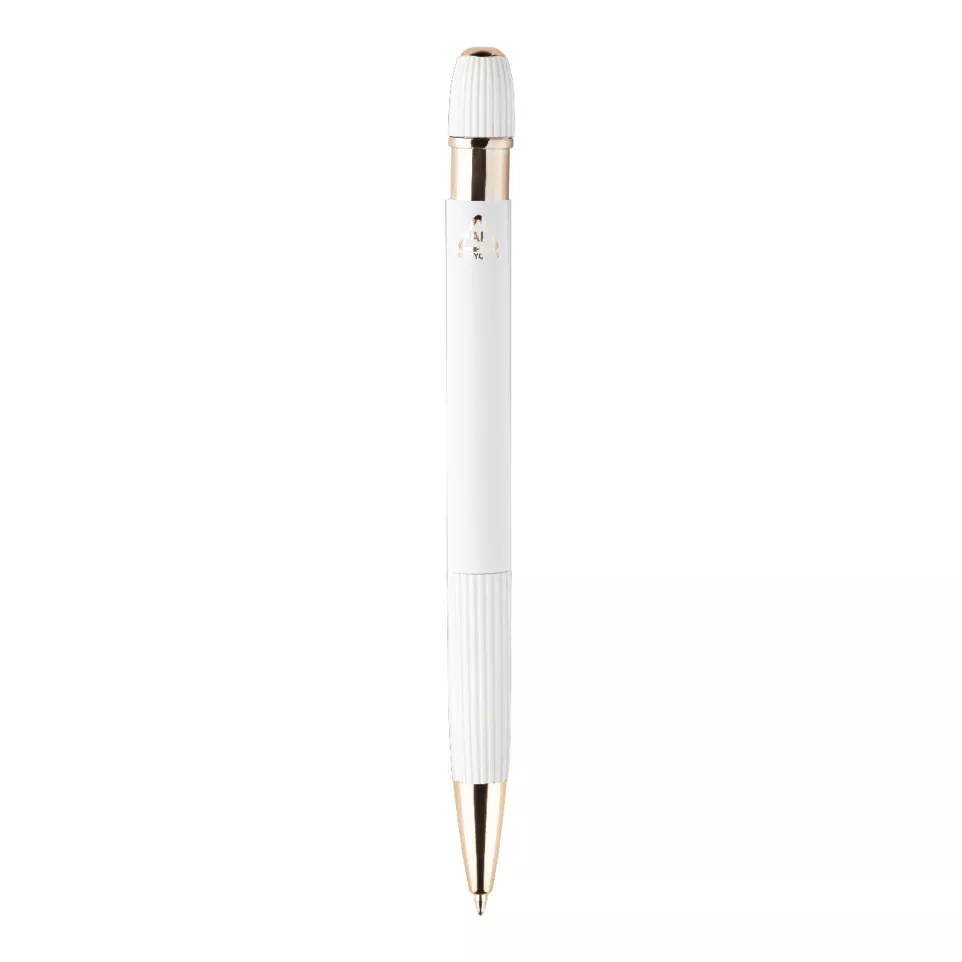 Rozubi white  ballpoint pen 