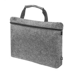 Refelt Laptop grey  RPET document laptop bag 