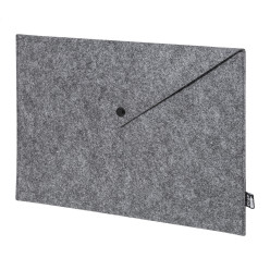 Refelt Slim grijs  RPET document tas 