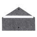 Refelt Slim grey  RPET document laptop bag 