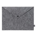 Refelt Slim grey  RPET document laptop bag 