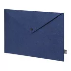 Refelt Slim donker blauw  RPET document tas 