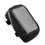 Velofon black  RPET bicycle mobile holder bag 