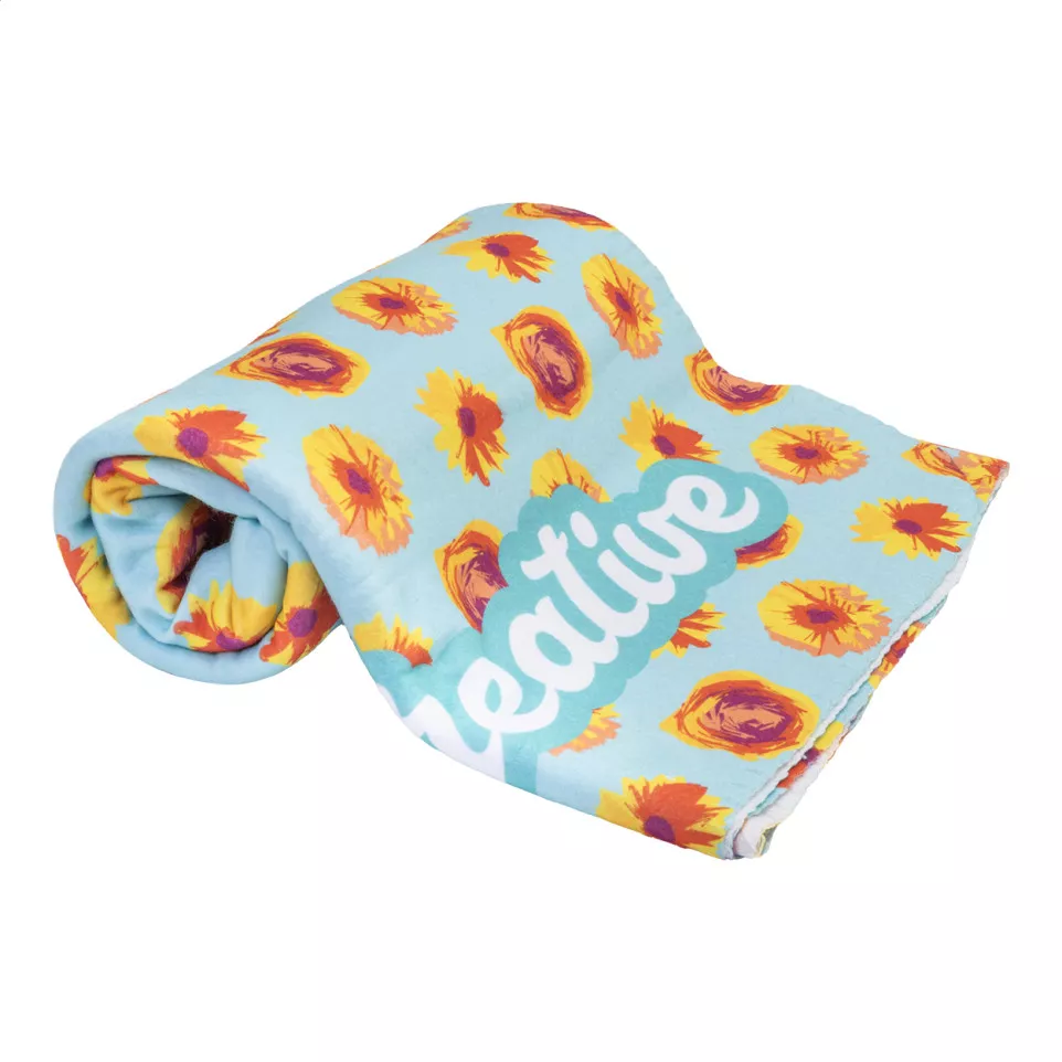 CreaFleece blanc  couverture polaire...