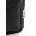 Recabak noir  Sac à dos en canvas recyclé 