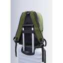 Recabak green  recycled canvas backpack 
