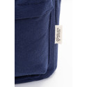 Recabak blue  recycled canvas backpack 